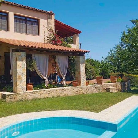 Villa Skine With Private Pool And Garden Chania  Buitenkant foto