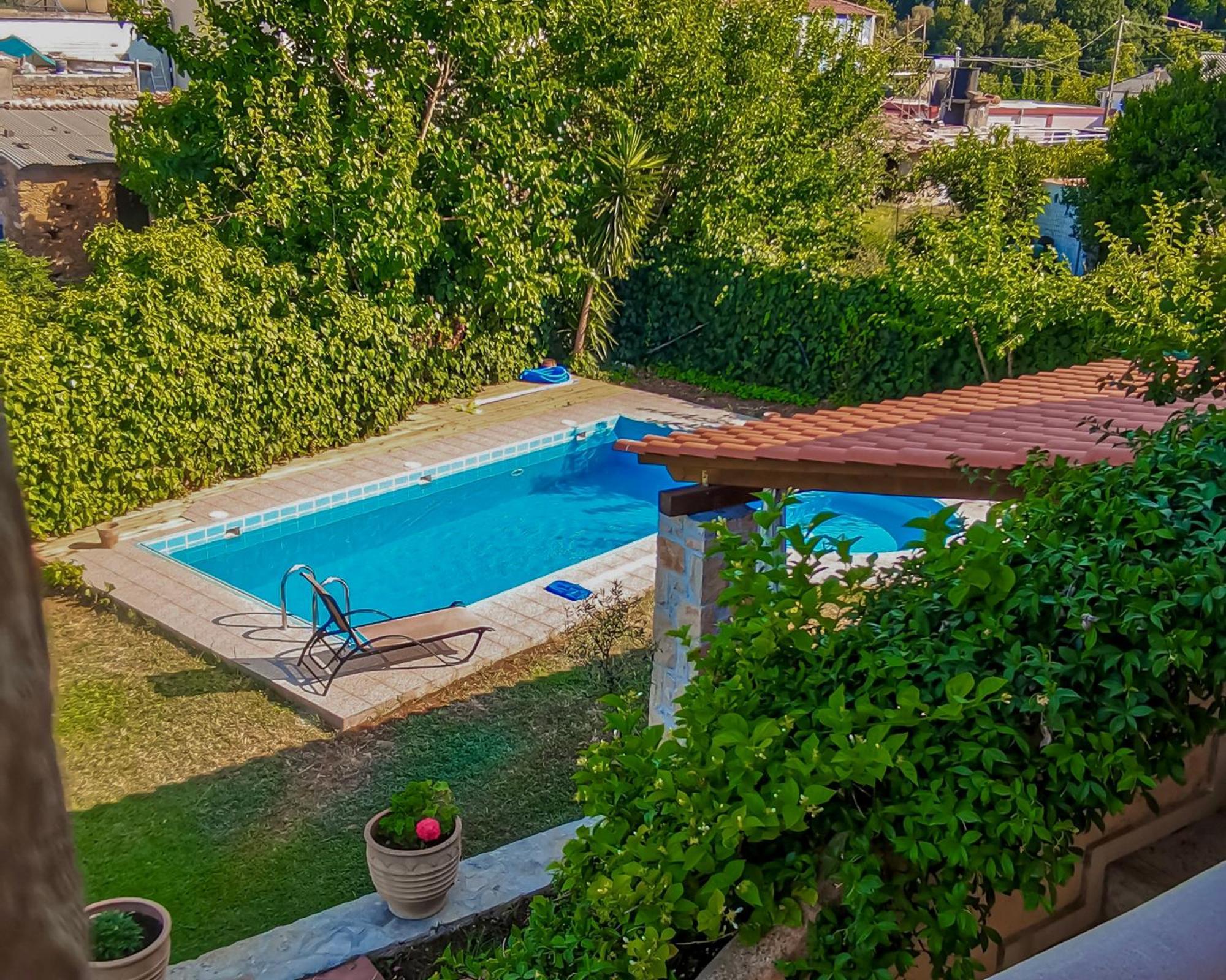 Villa Skine With Private Pool And Garden Chania  Buitenkant foto